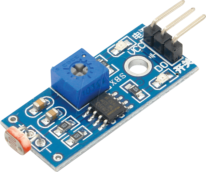 DEBO LIGHT SENS - Entwicklerboards - Lichtsensor mit High- / Low-Ausgang, LM393