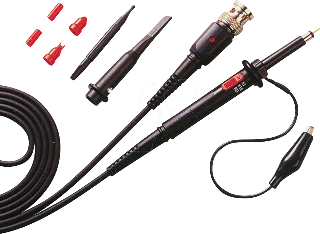 PEAKTECH TK-60 - Modulartastkopf, 60 MHz, 10:1 und 1:1