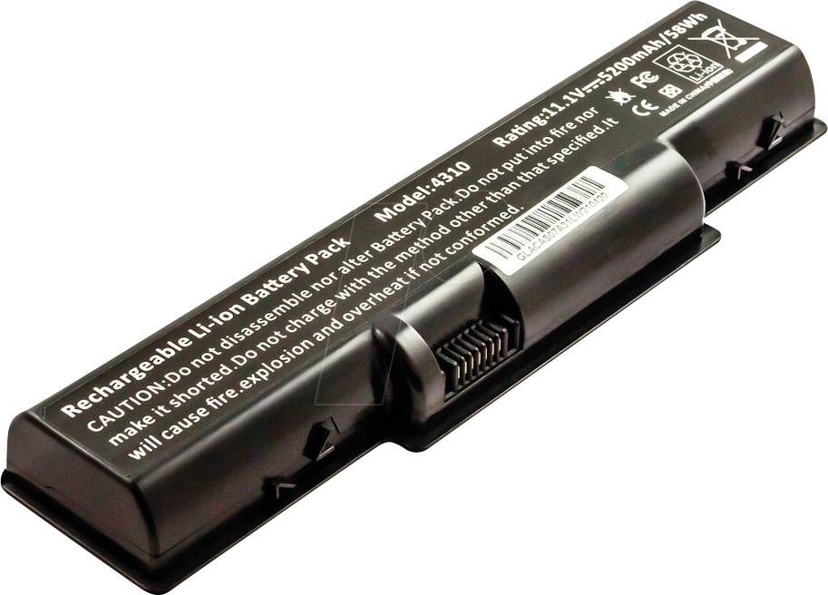 AKKU 52794 - Notebook-Akku für Acer, Li-Ion, 5200 mAh