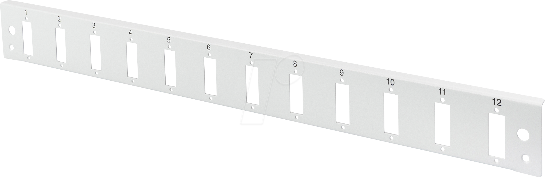 DIGI DN-96201-QL - LWL Frontblende, 1HE, Schnellverschluss, 12x SC DX