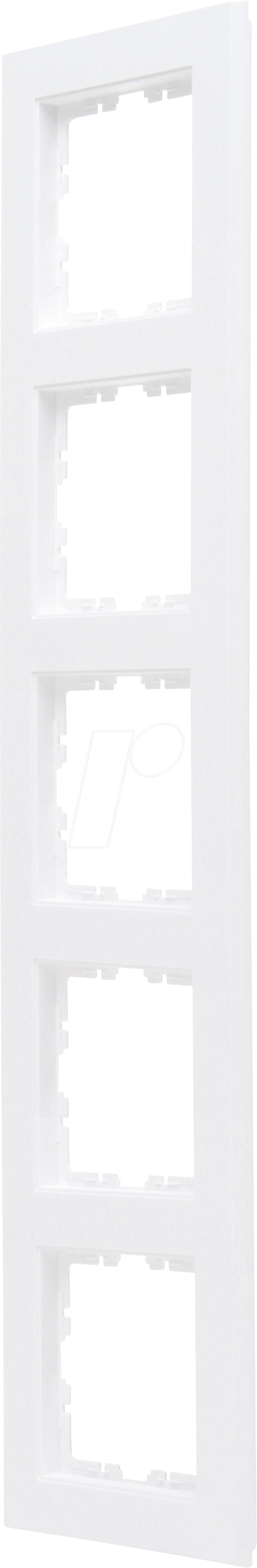 EL 07 402932004 - HK07 - Abdeckrahmen 5-fach, arktisweiß matt
