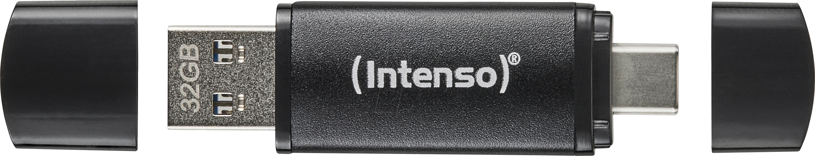 INTENSO 3544492 - USB-Stick, USB 3.2 Gen 1x1, 256 GB, Flex Line, USB-C/-A