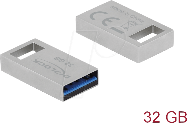 DELOCK 54070 - USB-Stick, USB 3.2, 32 GB, USB-A