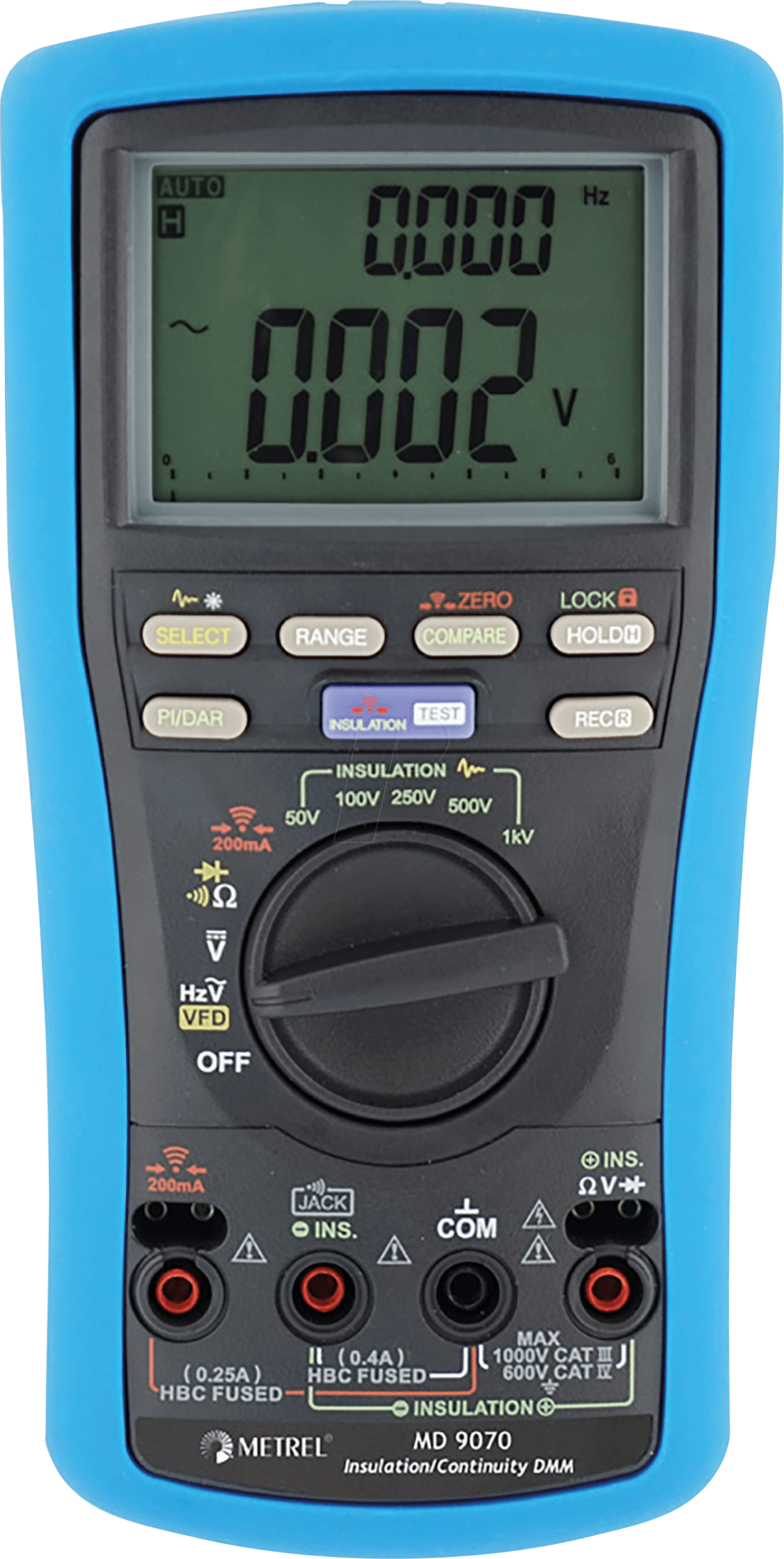 MD 9070 - Multimeter MD 9070, digital, für Isolations- / Durchgangsmessung