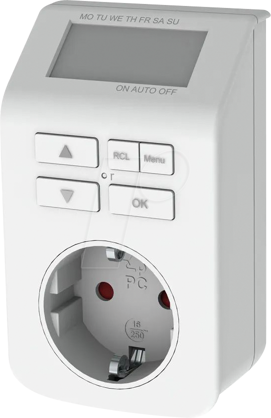 BACH 852.108 - Digitale Zeitschaltuhr, LCD Display, 3500 W