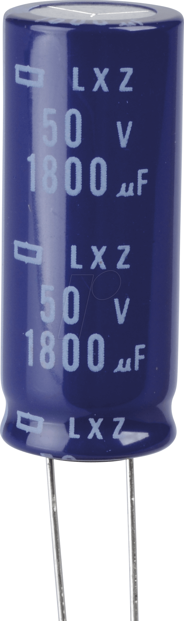 RAD LXZ 50/1K8 - ELKO, 1800µF, 50V, 105°C