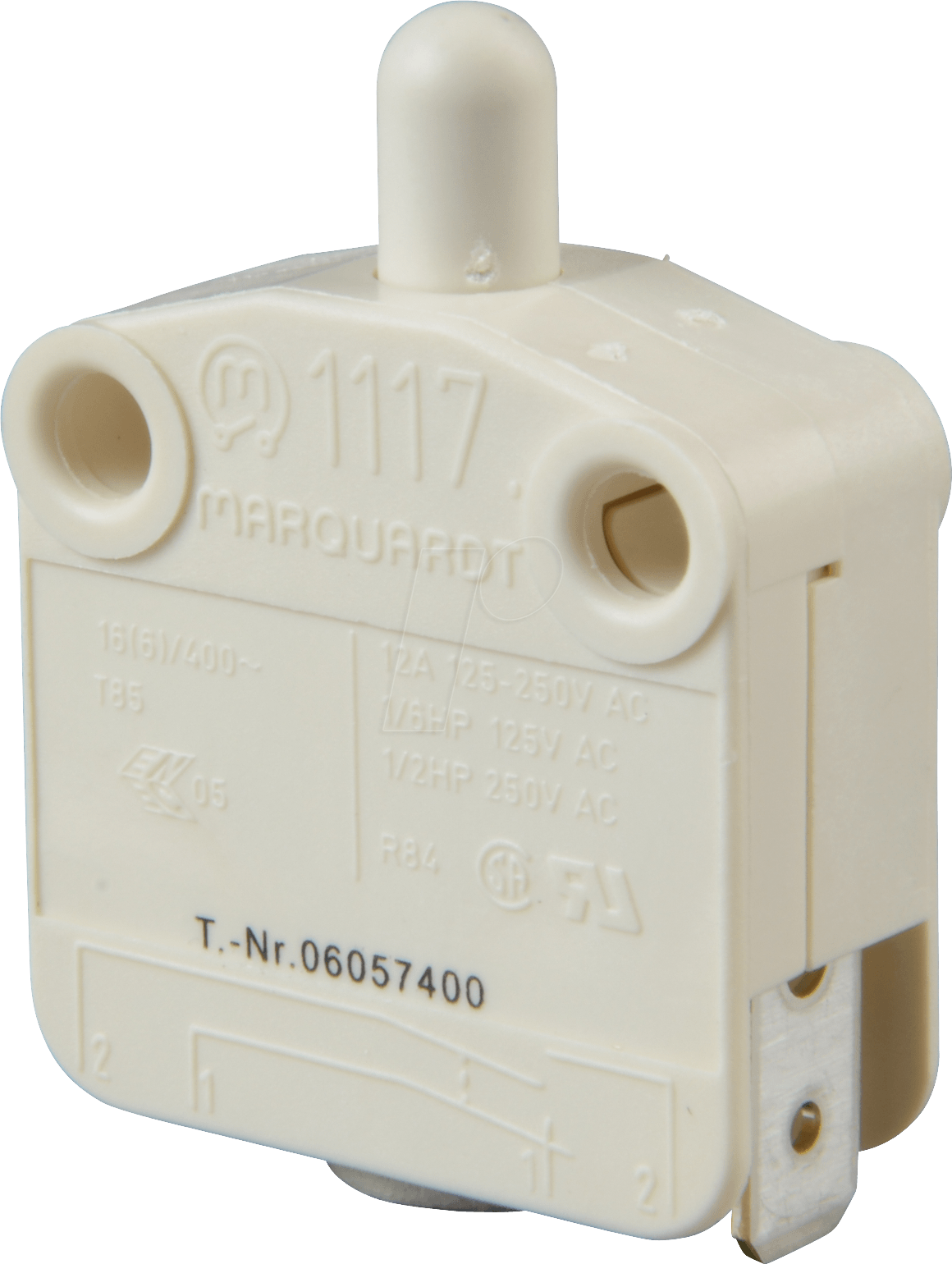 MAR 1117.0206 - Geräteschalter 1x Aus 10A-400VAC weiß