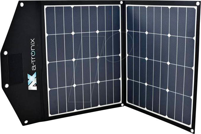 A-TRONIX 9888024 - Solarpanel, Solartasche, faltbar, 90 W