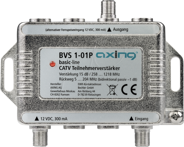 BVS1-01P - CATV-Teilnehmerverstärker