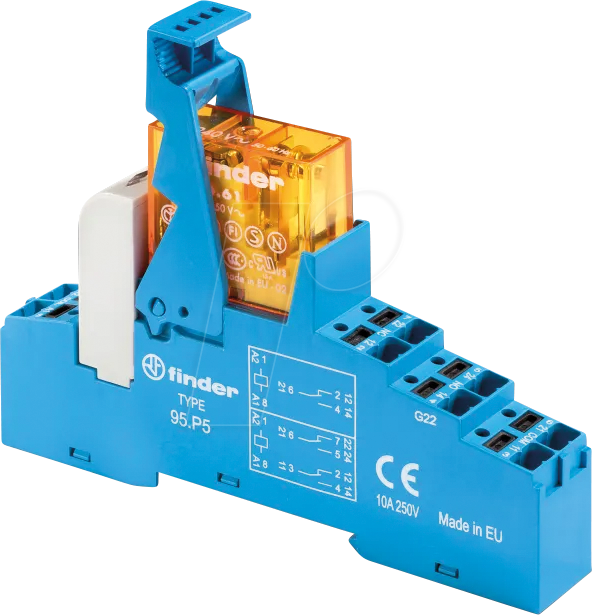FIN 48.P6.7 24V1 - Typ 48.P6 - Relais Schnittstellenmodul 16A
