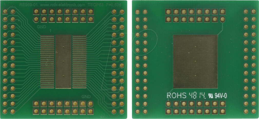 RE 969-01 - Adapter TSOP56 P=0,635 mm RM 2,54 mm