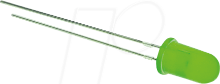 KBT L-7113SGD - LED, 5 mm, bedrahtet, grün, 40 mcd, 30°