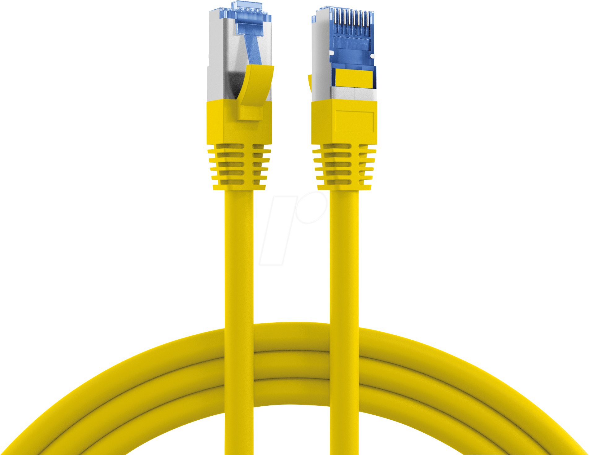 Thumbnail - EFB K5525FGE.10 - Cat.6A S/FTP Patchkabel Super Flex, 10 m, gelb
