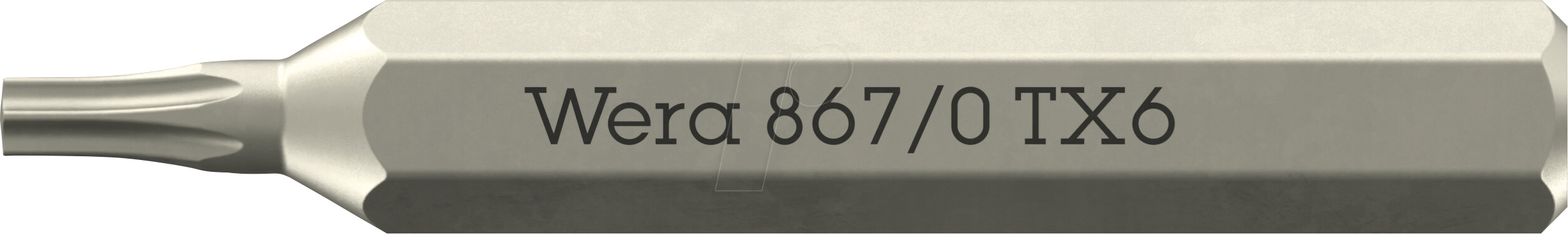 WERA 05058131001 - Micro Bit TORX Bit TX 6x30