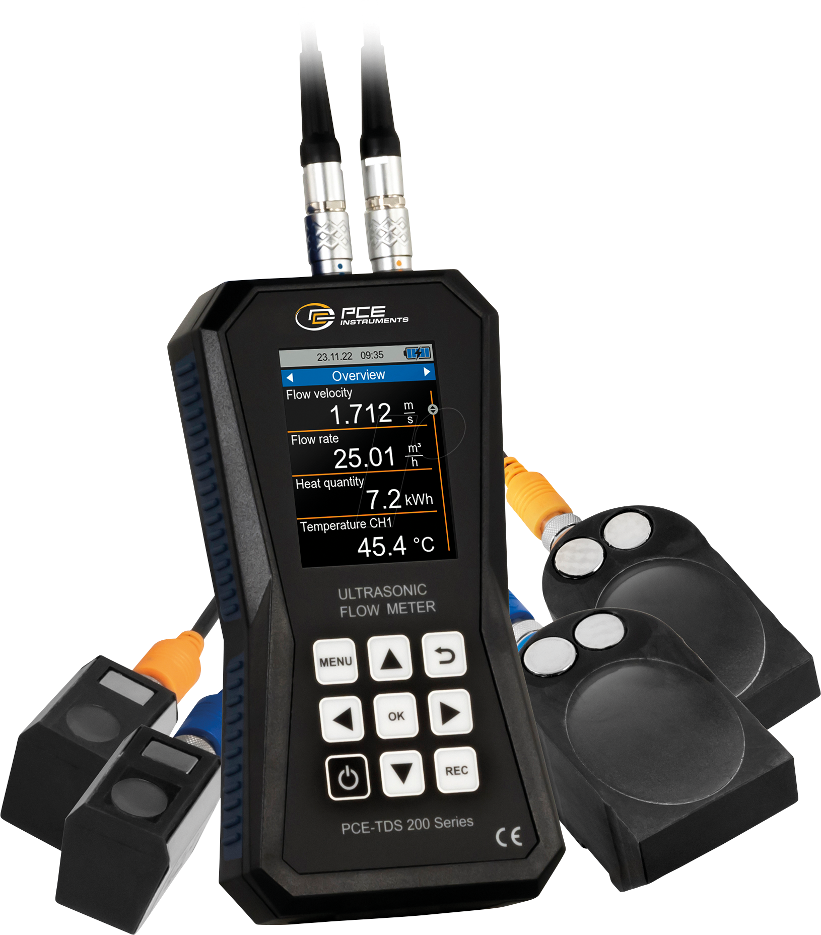 PCE TDS 200 SL - Ultraschall-Durchflussmessgerät PCE-TDS 200 SL