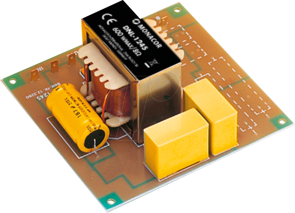 MON DNL-1245 - 2-Wege-Weiche, Bass, 8 Ohm