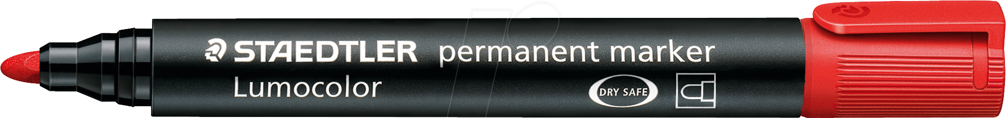 STAEDTLER 352RT - Permanent Marker, 2 mm, rot