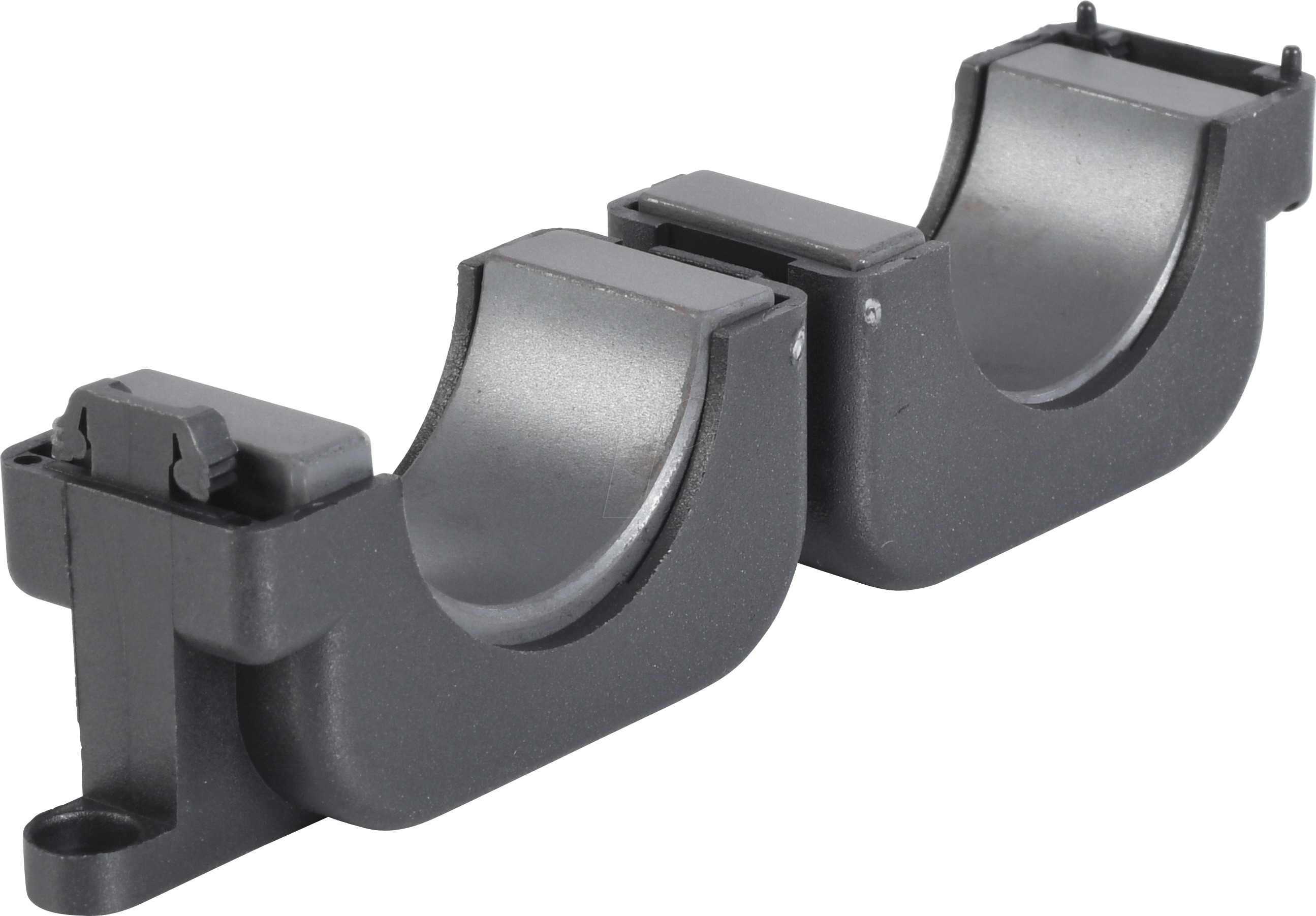 WUE 7427155S - Klappferrit für Ø 27 mm, schwarz, 110 Ohm @ 100 MHz