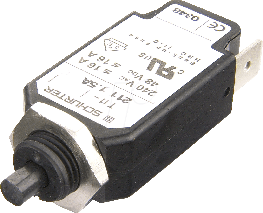 T11-211 2,5A - Rückstellbarer Geräteschutzschalter, 2,5A