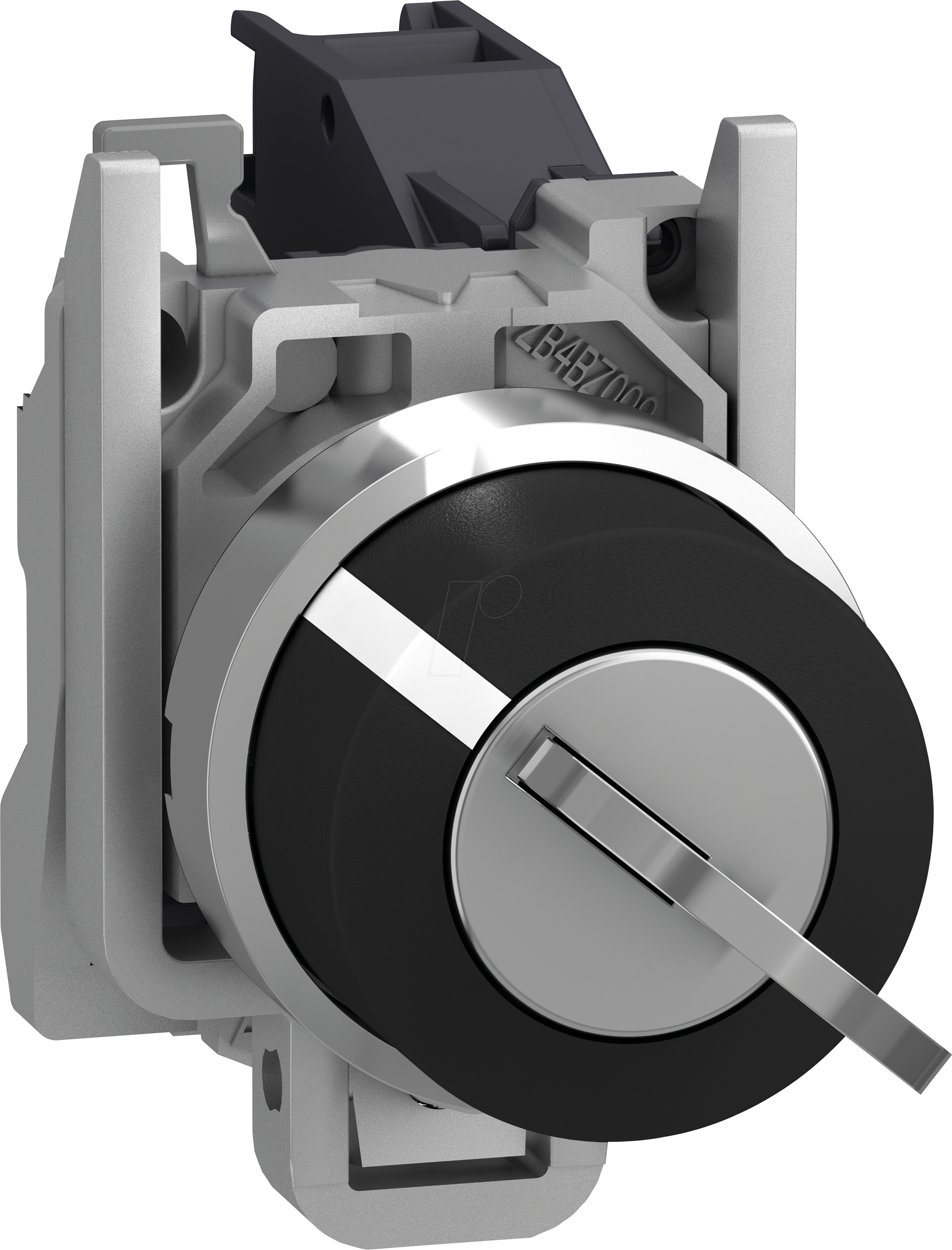 XB4BG21 - Schlüsselschalter, Harmony XB4, 22mm, schwarz, rastend, 1S