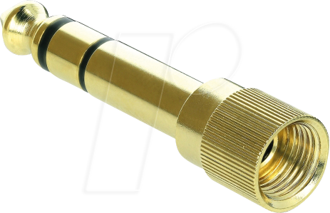 DELOCK 66390 - 6,35 mm Klinken Stecker auf 3,5 mm Buchse