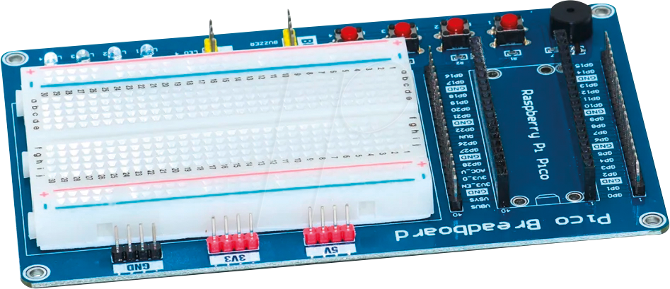 RPI PICO BBM - Raspberry Pi Pico - Steckbrett-Kit, 400 Kontakte
