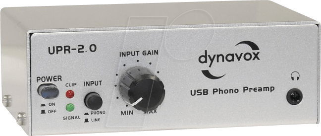 DYNAVOX 206000 - USB-Phono-Vorverstärker