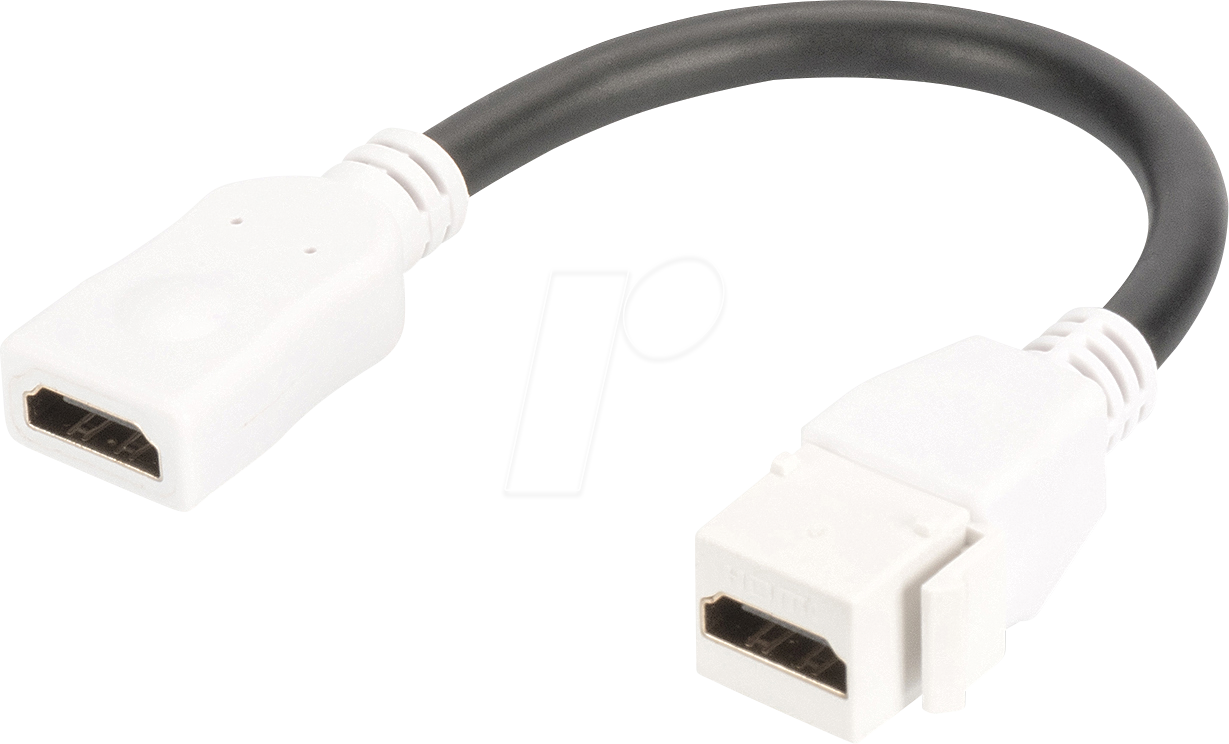 DIGITUS DN-93403 - Keystone Modul, HDMI 2.0, mit 12 cm Zuleitung