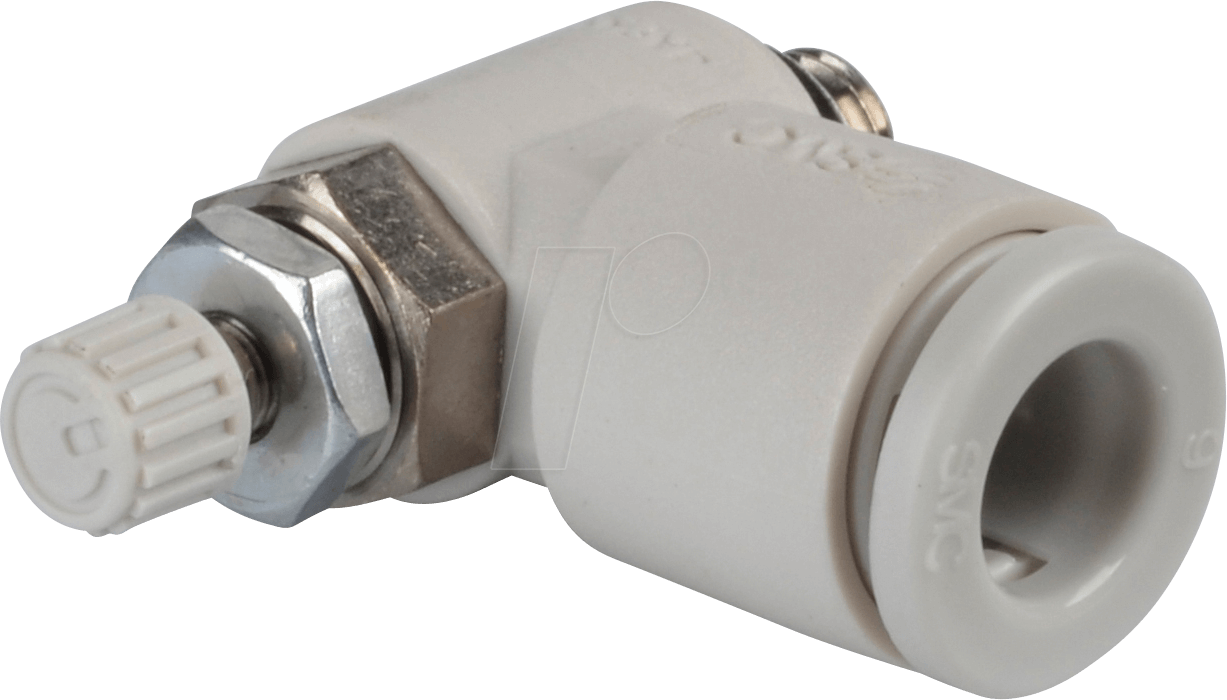 AS1201F-M5-06 - Drosselrückschlagventil, gewinkelt, M5 6 mm