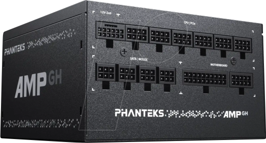PHT P1200GHBK01 - PHANTEKS AMP GH 1200W 80 PLUS Plantinum, 1200 Watt