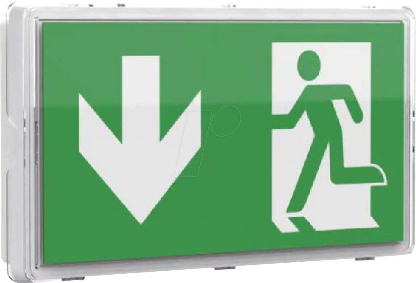 ELED 200104-8H - LED-Fluchtwegleuchte, Notlicht, Wandmontage, Ein- und Aufbau, IP