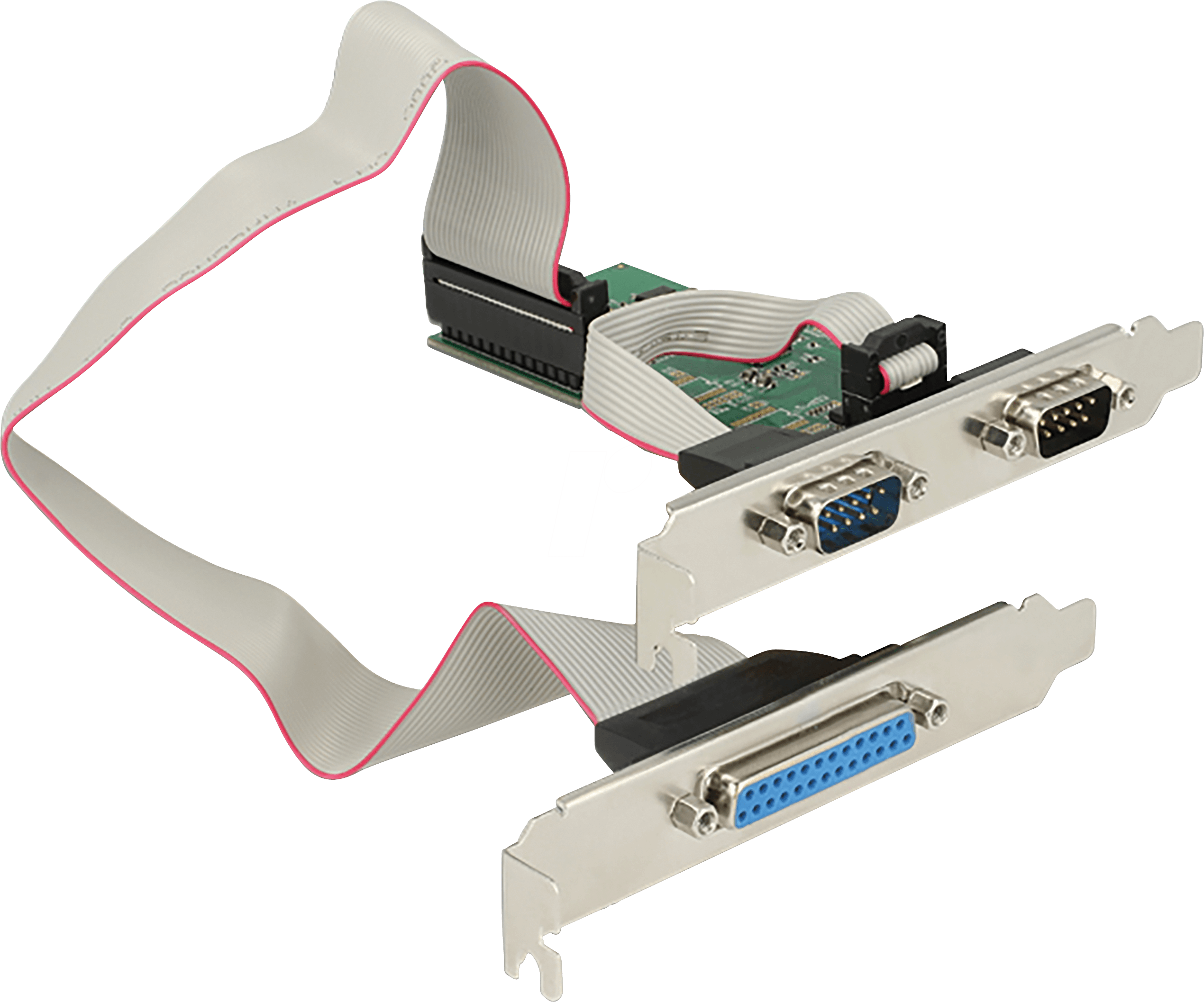 DELOCK 89556 - 3 Port, parallel, seriell, PCIe Karte