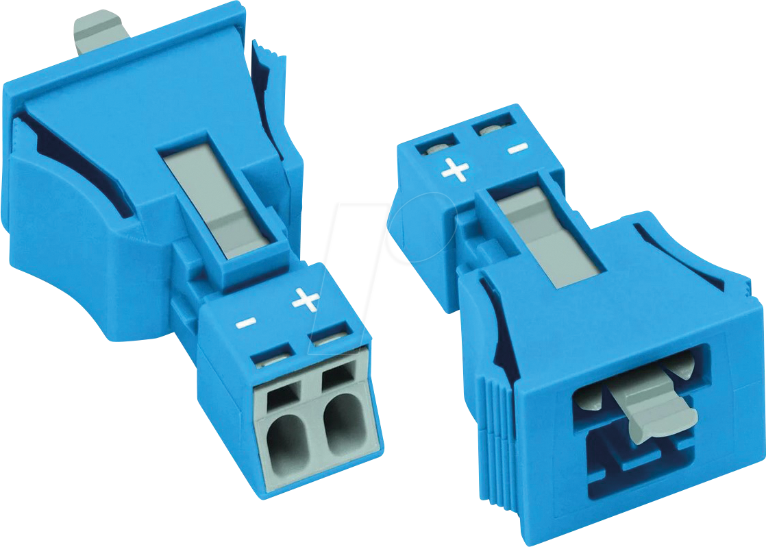 WAGO 890-2112 - WINSTA® MINI Stecker, 2 polig