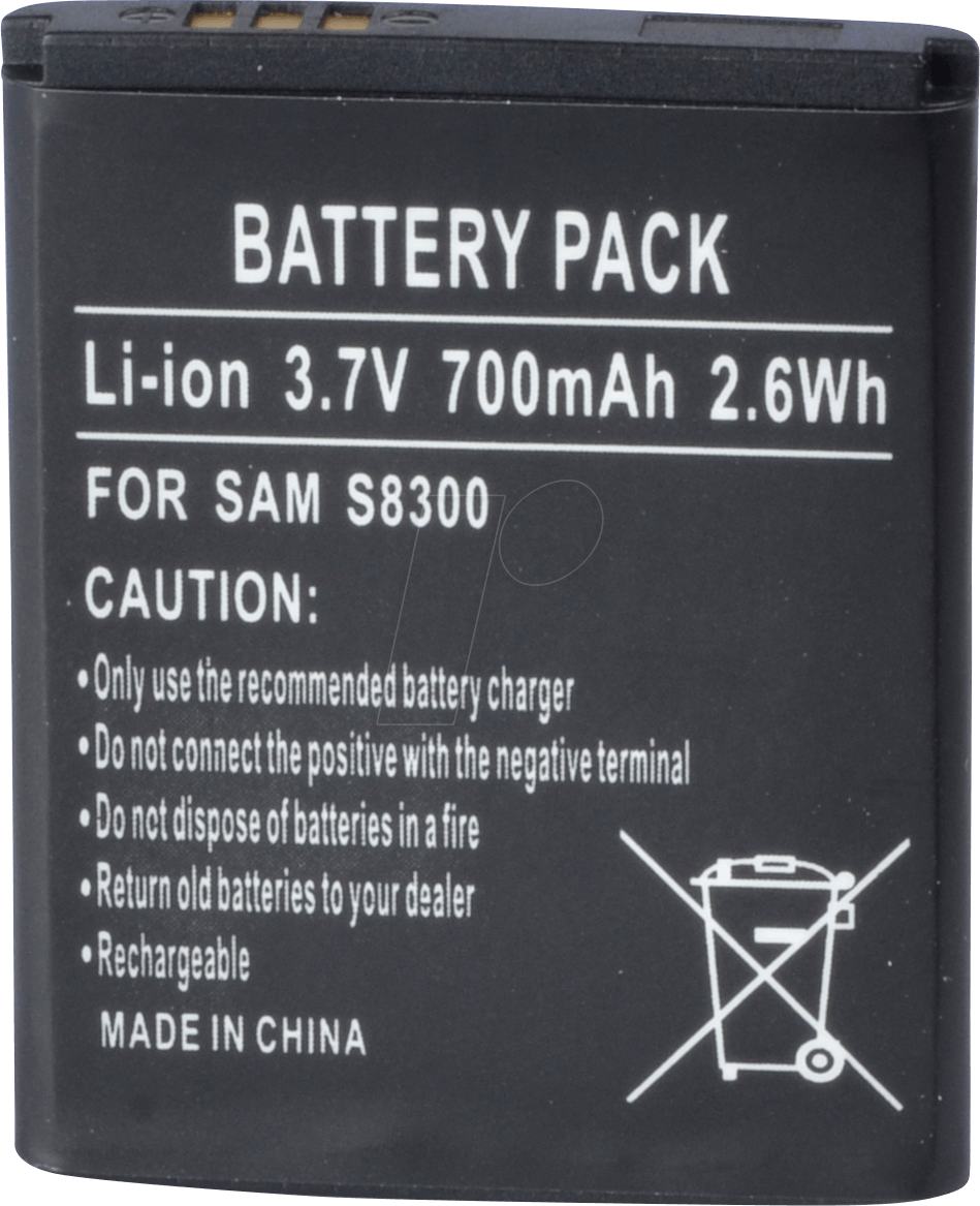 AKKU SAM 46 - Ersatzakku für Samsung, E740 / GT-S8300, Li-Ion, 700 mAh