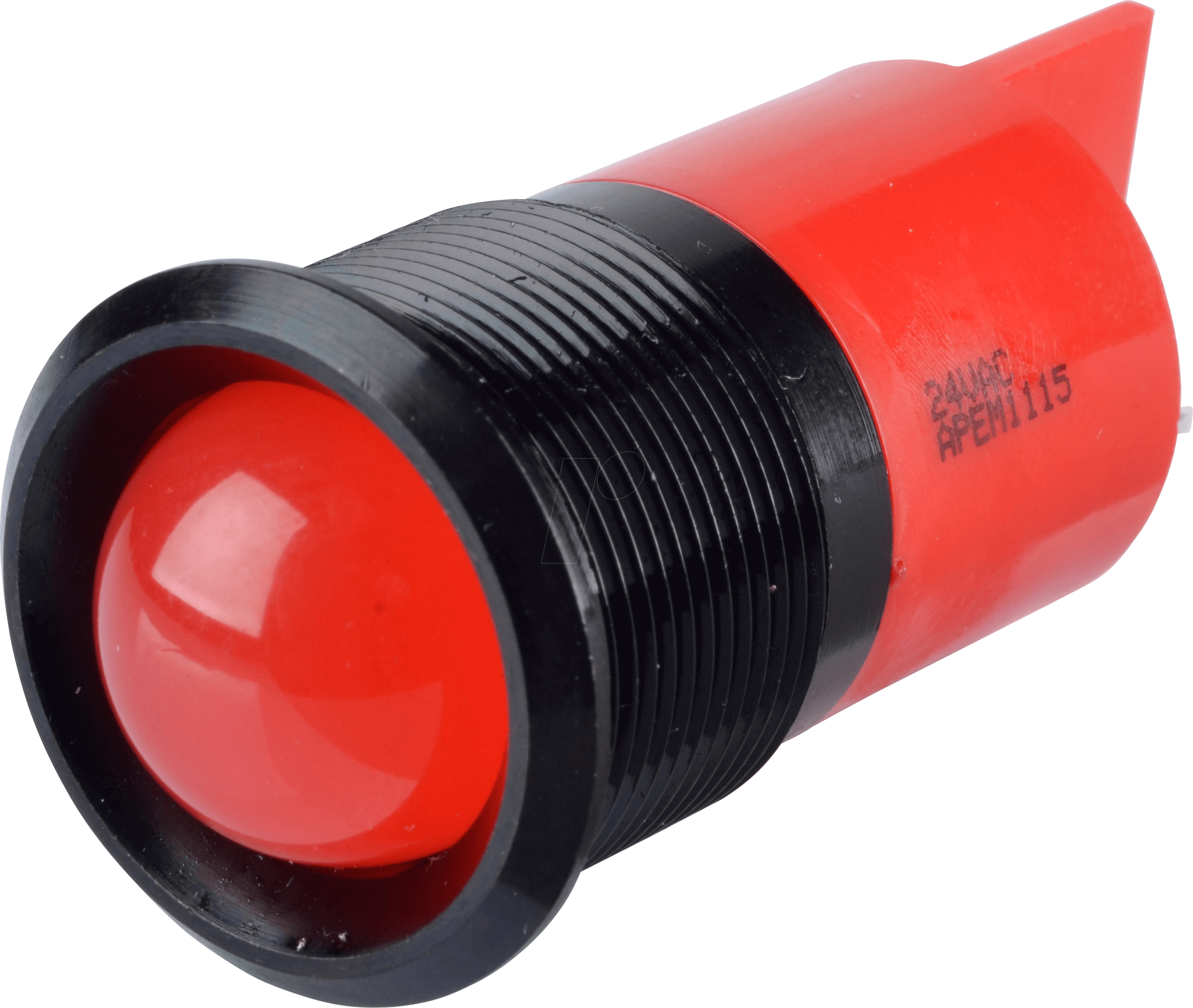 APM Q22P1B R12AE - LED-Signalleuchte, rot, 12 V, Ø 22 mm, vorstehend, FASTON