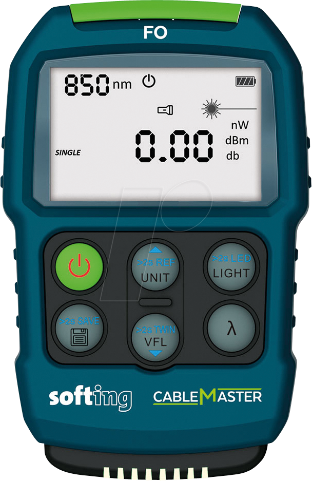 Thumbnail - CM FO - Kabeltester CableMaster FO, für LWL Netze