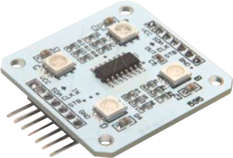 DEBO LED 5050 4X - Entwicklerboards - LED, 4x SMD 5050, RGB