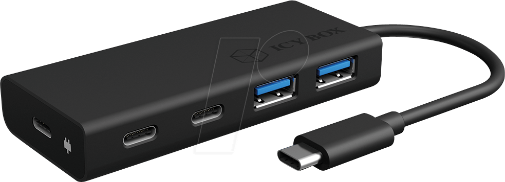 ICY HUB1426-CPD - USB 3.0 Hub, 2x USB-A + 2x USB-C