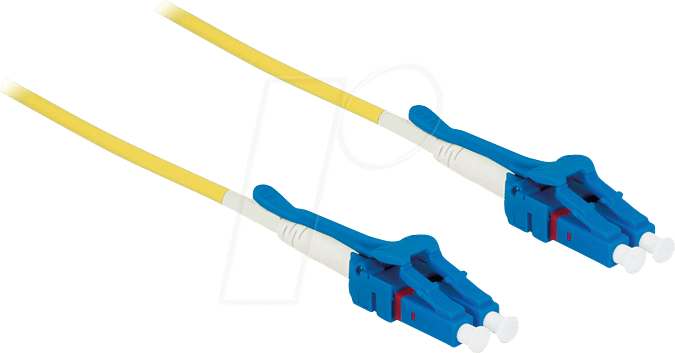 DELOCK 85087 - Kabel LWL LC/LC Uniboot OS2 09/125µ 10 m