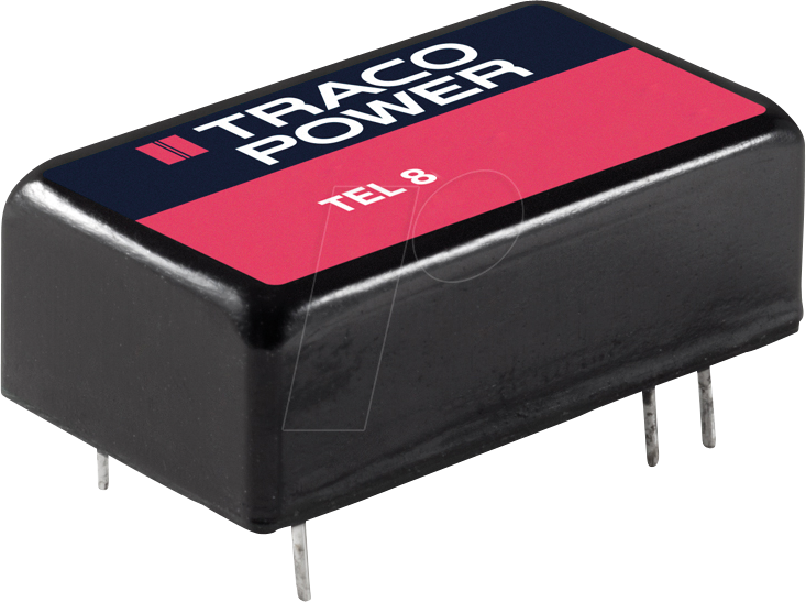 Thumbnail - TEL 8-1211 - DC/DC-Wandler TEL 8, 8 W, 5 V, 1600 mA, DIL-16