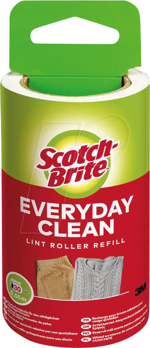 FUSSEL EVD NF - Scotch-Brite Fusselroller Everyday Clean Ersatz-