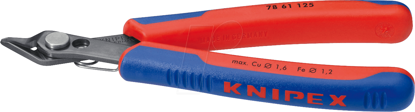 KN 78 61 125 - Seitenschneider, Electronic Super Knips®, 125 mm, brüniert