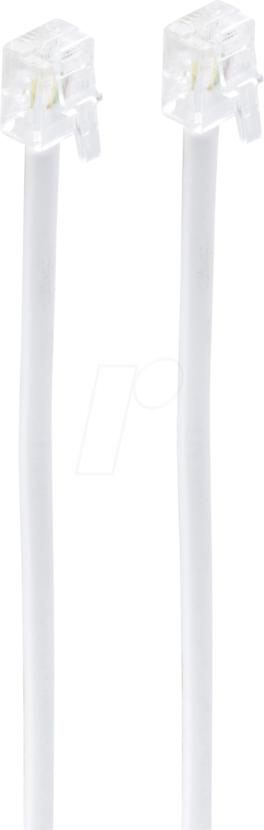 SHVP BS70095-20W - Western-Stecker 6/4 > Stecker, 20m