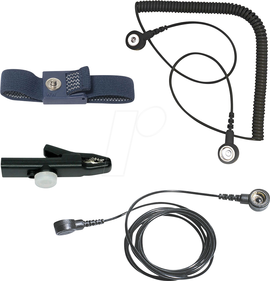Thumbnail - BERN 9-350 - ESD Kontaktarmband Set, 4-teilig