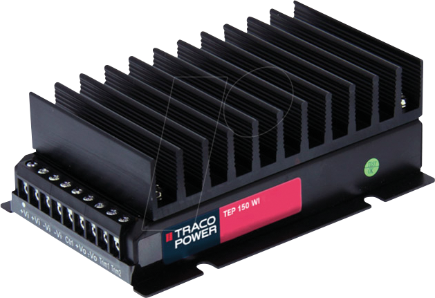 TEP 150-2413WI - DC/DC-Wandler TEP 150WI, 150 W, 15 V, 10000 mA, Metallgehäuse