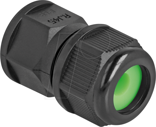 DELOCK 86995 - RJ45 Durchführungskupplung, IP67