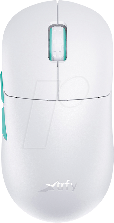 CHERRY M8WWS - Gaming-Maus (Mouse), Funk, XTRFY M8, weiß