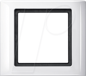 EL ME 400119 - Aquadesign, Rahmen, 1-fach, polarweiß