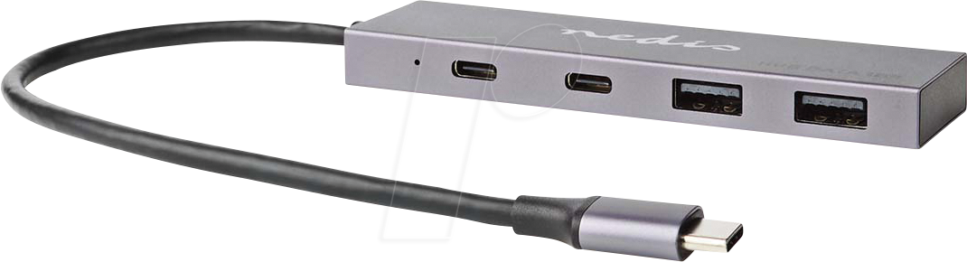 Thumbnail - N UHUBU3450AT - USB 3.1 Hub, 2x USB-A 3.1 Buchse, 2x USB 3.1 Typ-C-Ausgänge, 4