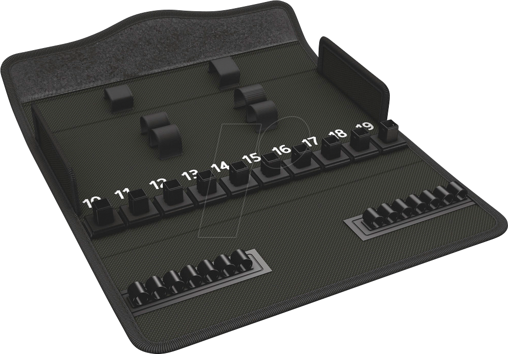 WERA 05136469001 - Textile Box, leer, 302 x 126 x 50 mm